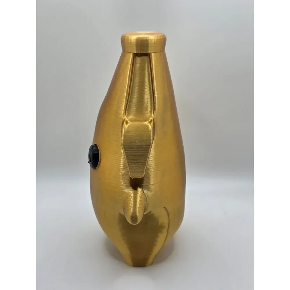 6-Inch Fortnite Gold Peely Sprite 3D Printed Figure